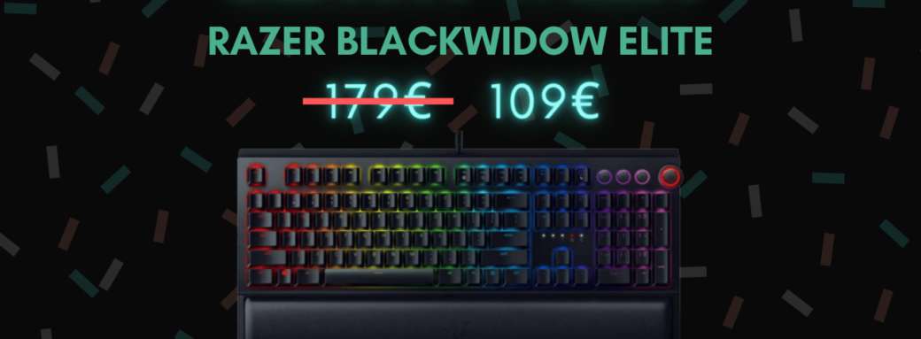Razer BlackWidow Elite bon plan black week