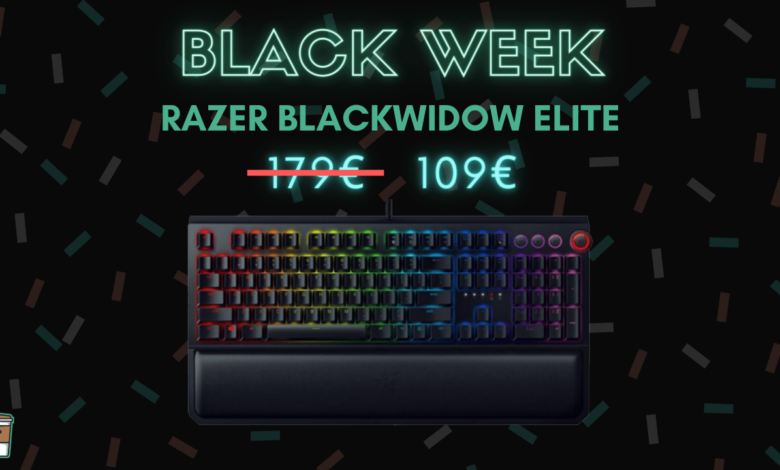 Razer BlackWidow Elite bon plan black week