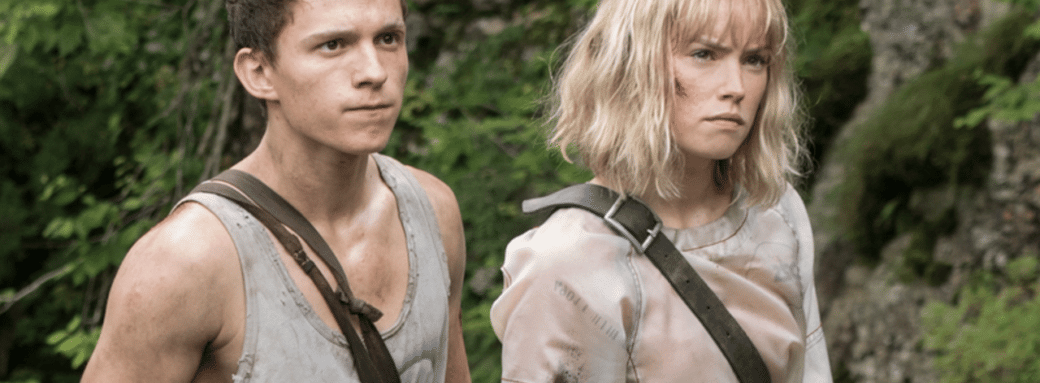 Daisy Ridley et Tom Holland dans Chaos Walking