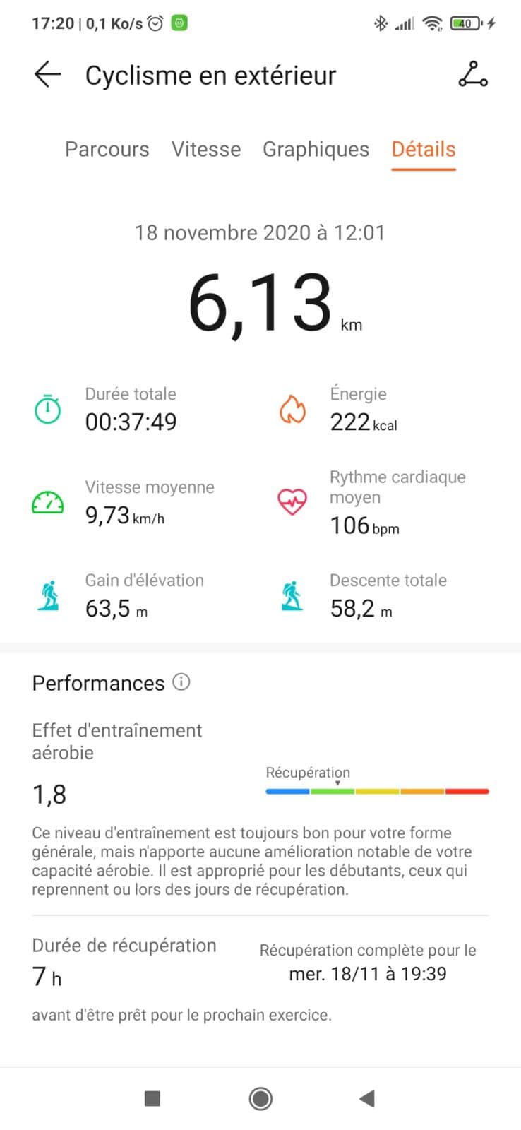 Screenshot huawei health 4 Watch fit