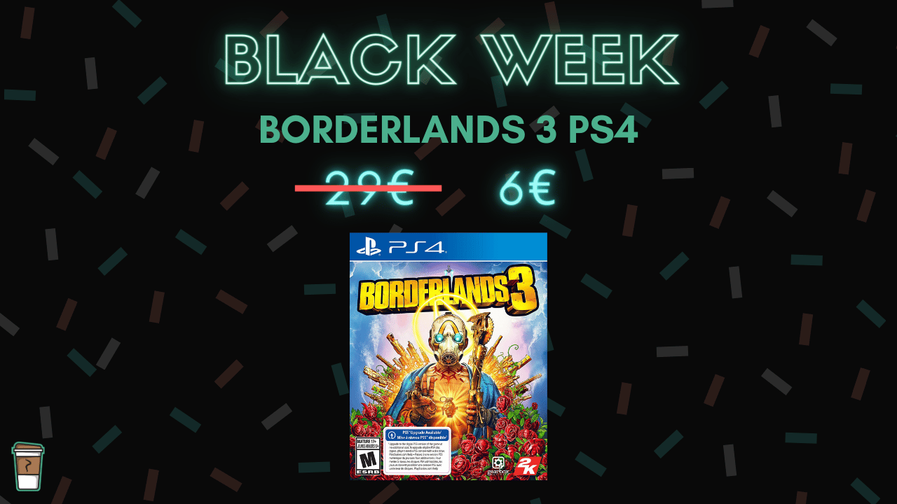 borderlands 3 PS4 bon blan black week