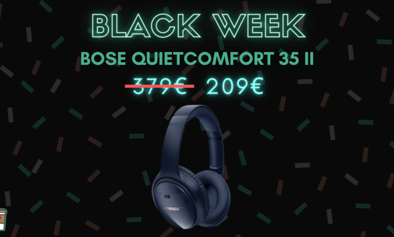 bose quietcomfort 35 II black week bon blan