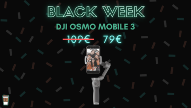 Le DJI Osmo Mobile 3 est à 79€ (-27%) sur Amazon – Black Week amazon