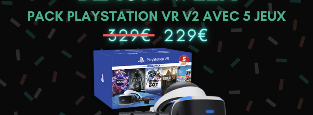 playstation vr 5 jeux bon plan black week