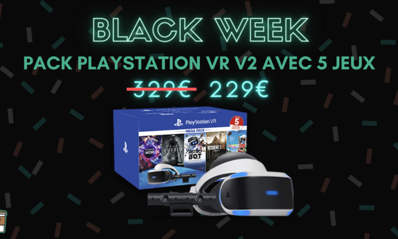 playstation vr 5 jeux bon plan black week