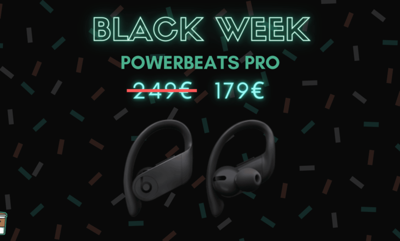 70€ de réduction sur les Beats Powerbeats Pro – Black Week Beats