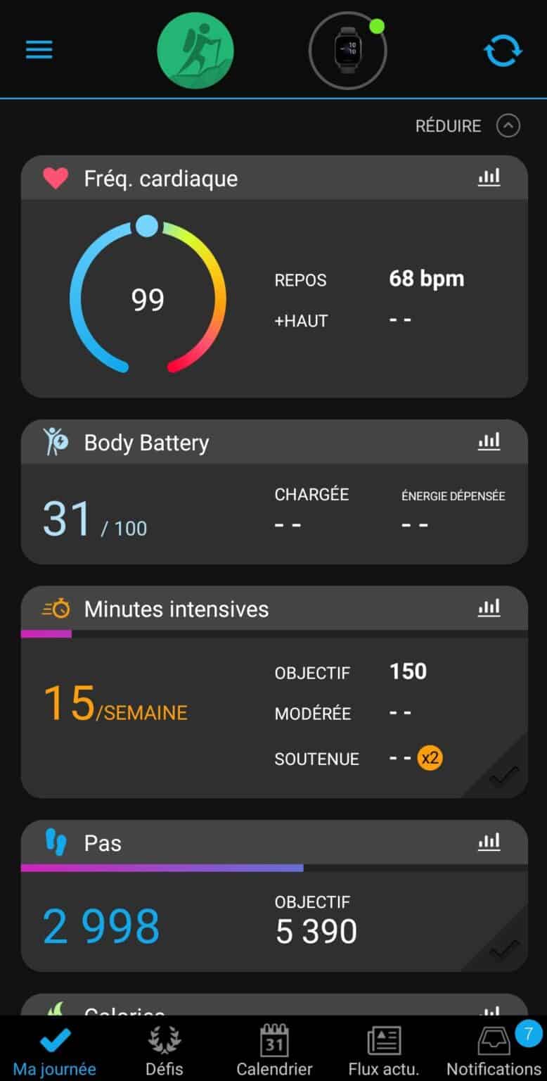 garmin venu sq ios