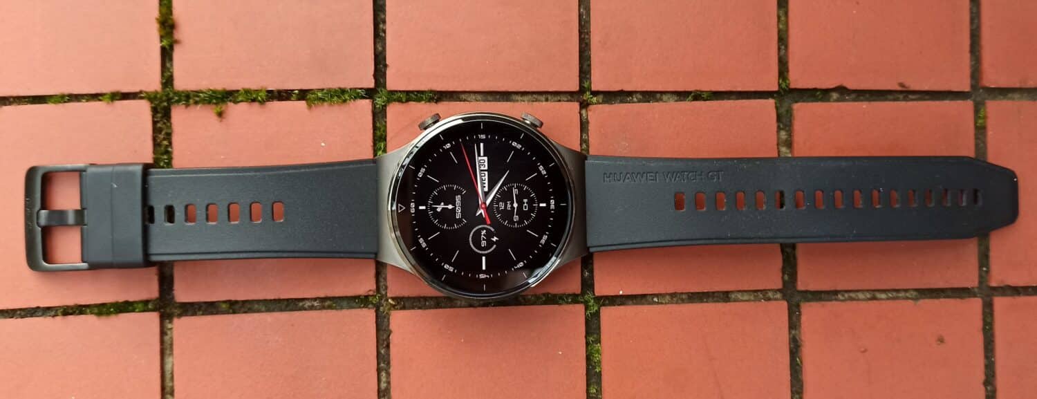 Huawei watch GT 2 Pro montre en longueur et détails