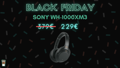 Le meilleur casque Sony WH-1000XM3 baisse de 150€ – Black Friday BlackFriday
