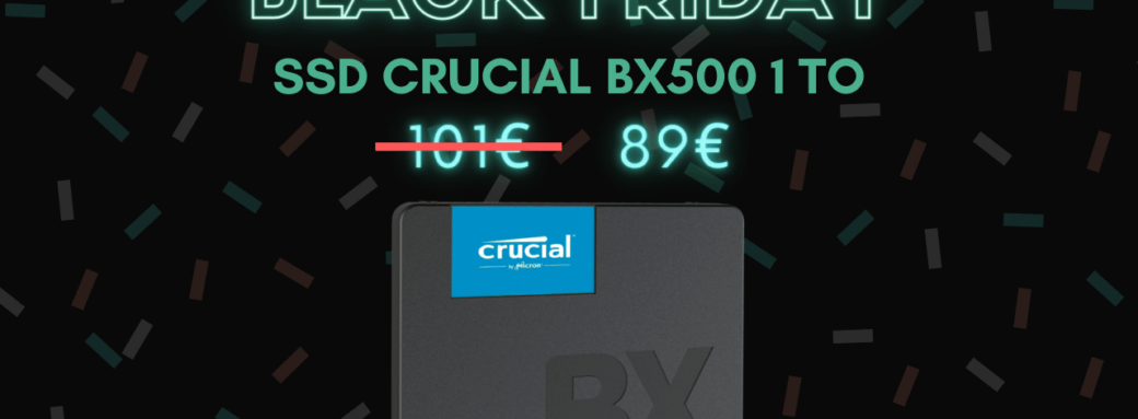 SSD Crucial BX500 1 To