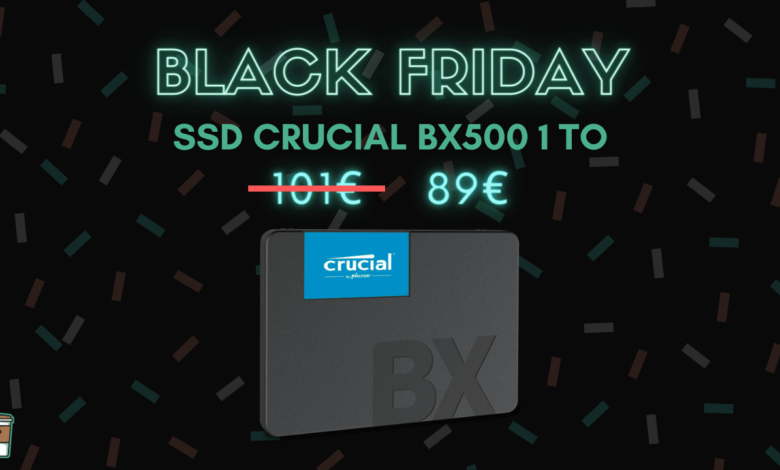 SSD Crucial BX500 1 To