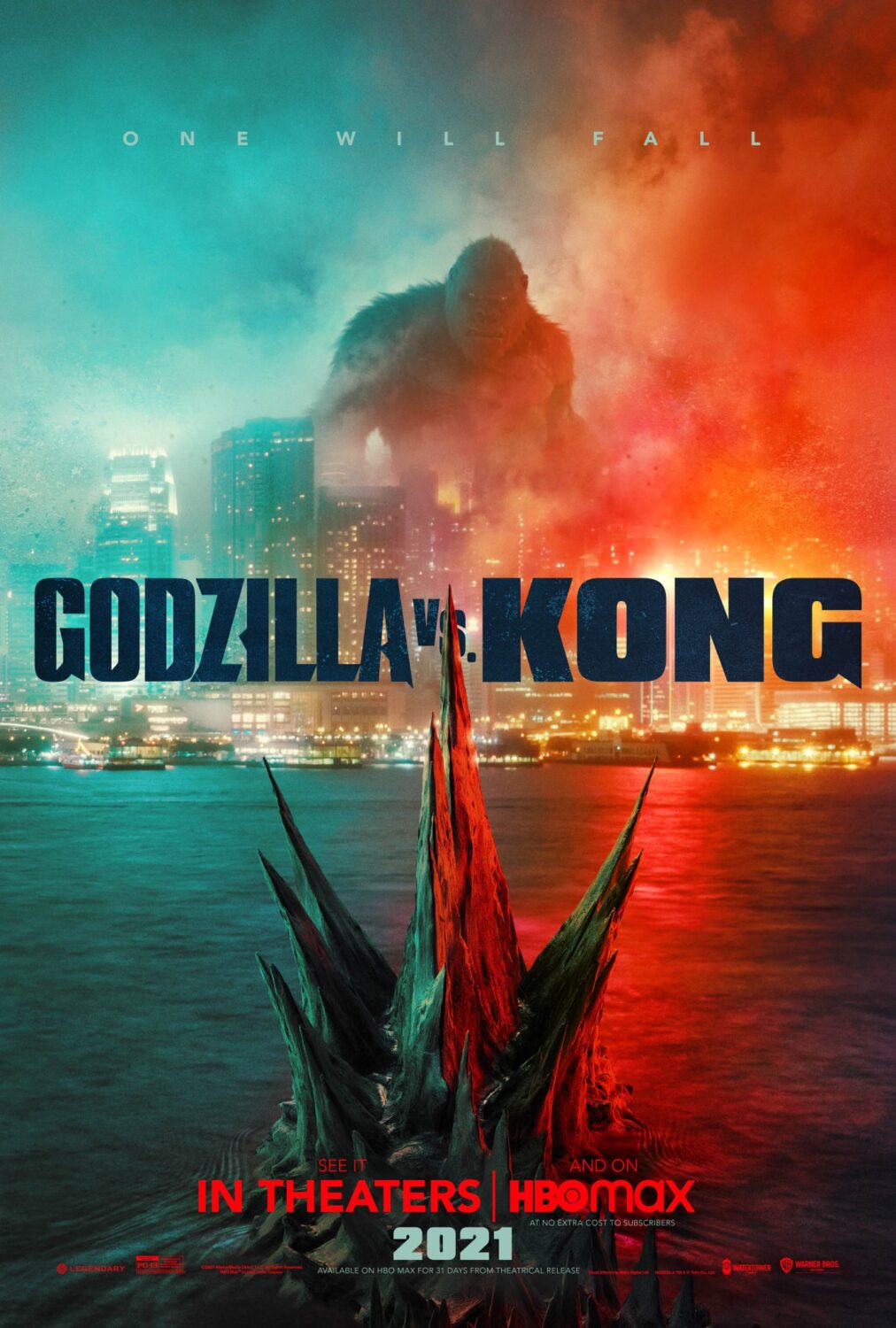 Affiche teaser de Godzilla vs. Kong