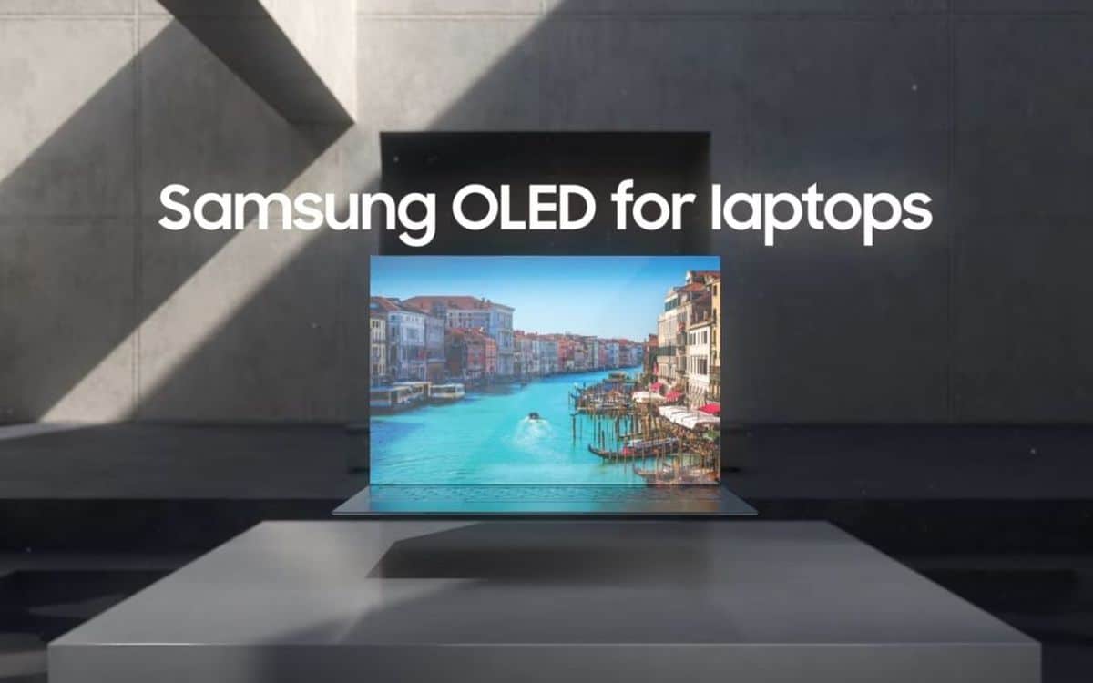 Samsung annonce un PC portable doté d'écran OLED avec webcam intégré