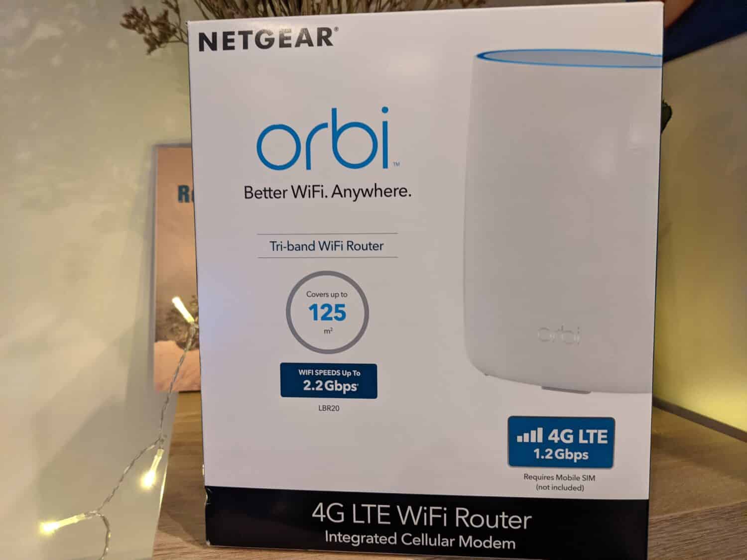 Test – Netgear Orbi LBR20 : La solution au mauvais Wifi de la maison, avec la 4G lrb20