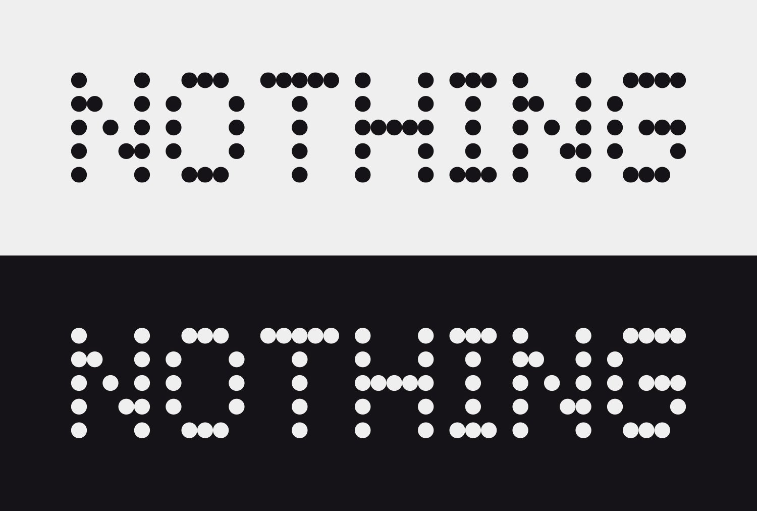 logo de la marque nothing