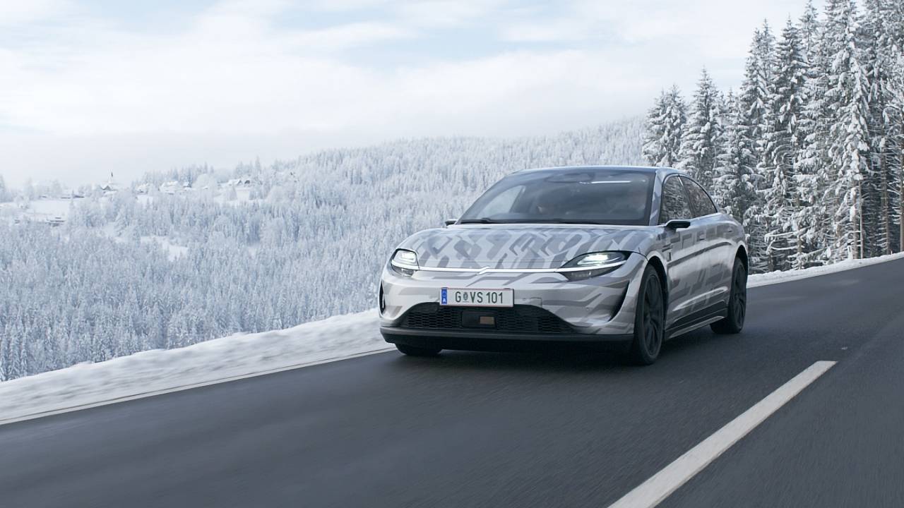 sony vision-s voiture electrique ces 2021