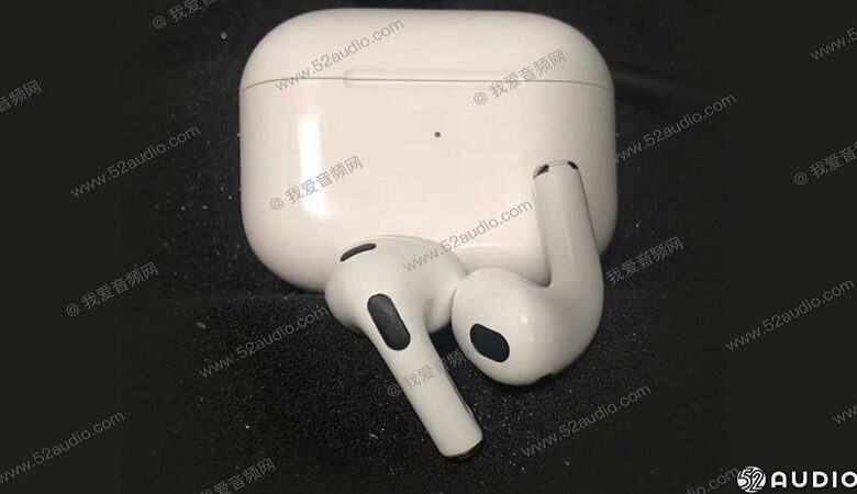 AirPods 3 : les nouveaux écouteurs sans fil d’Apple se dévoilent en image AirPods