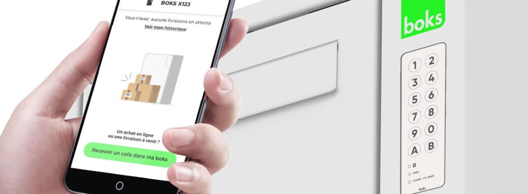 Boks, une boite à colis intelligente ultra connectée et sécurisée boks