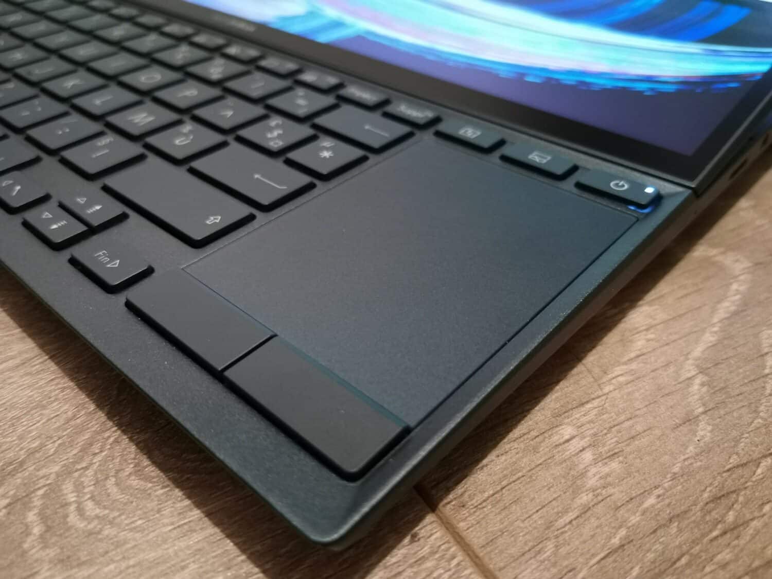 Asus ZenBook Duo 14 touchpad