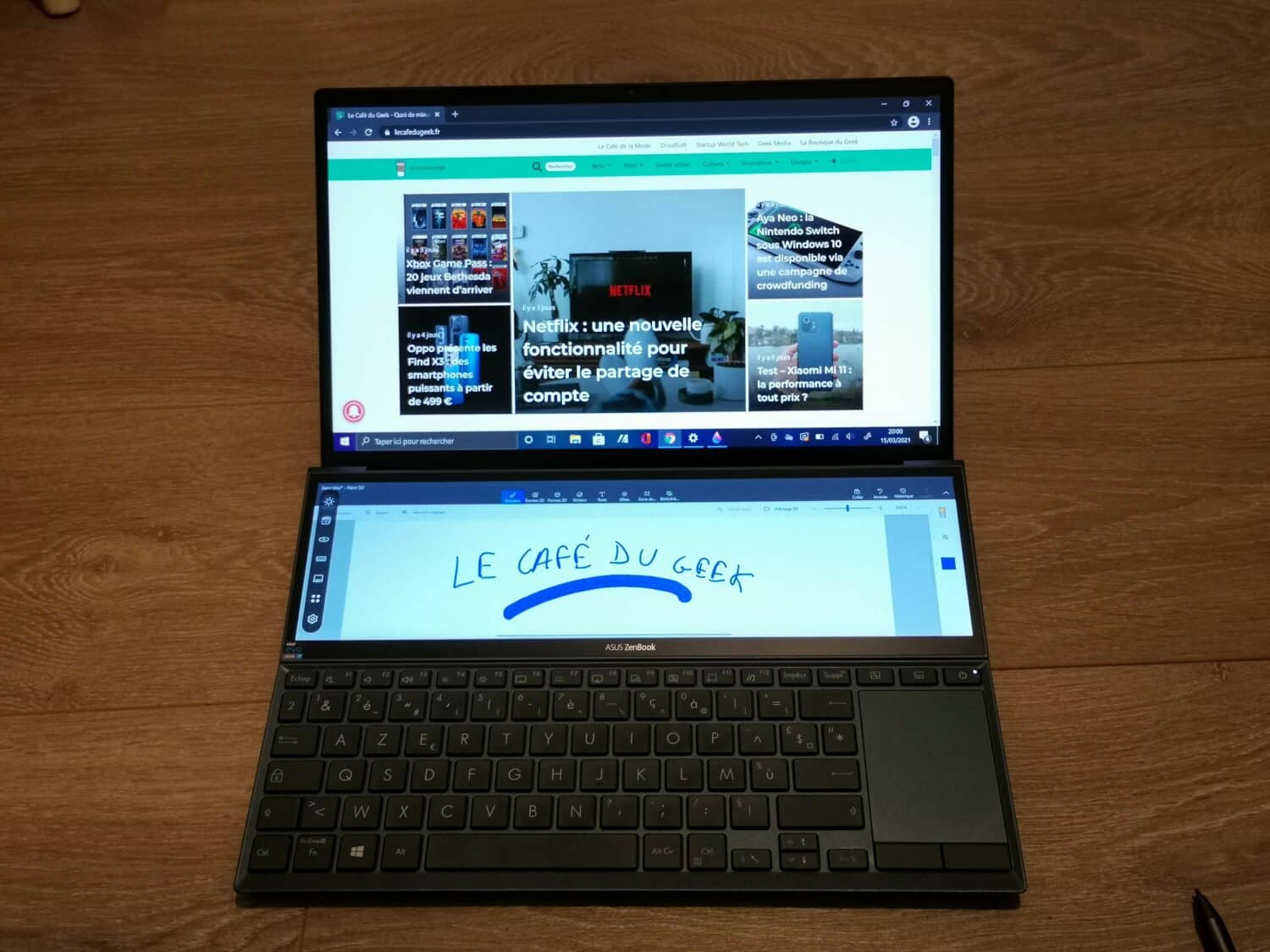 Asus ZenBook Duo 14 LCDG