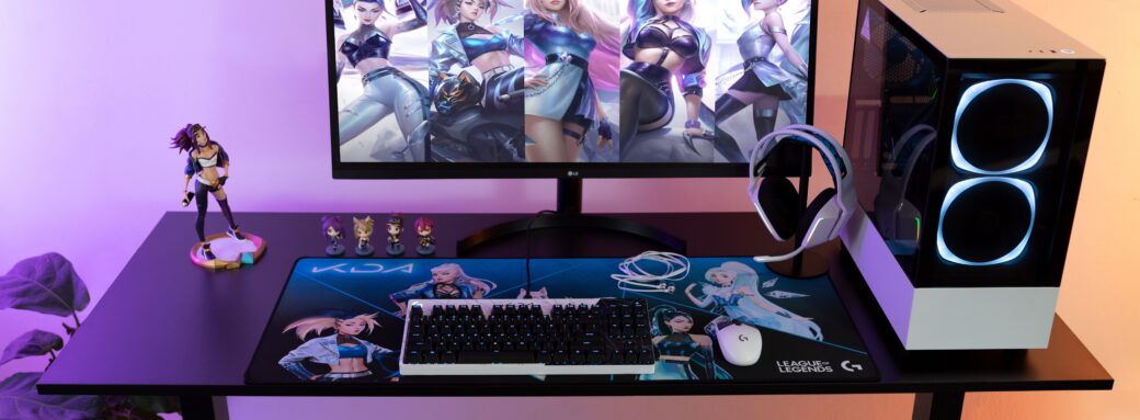 League Of legend logitec G K DA presentation