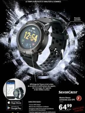 Lidl lancera une nouvelle montre connectée dès le 11 mars smartwatch