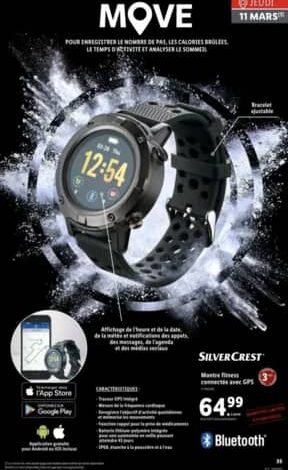 Lidl lancera une nouvelle montre connectée dès le 11 mars smartwatch
