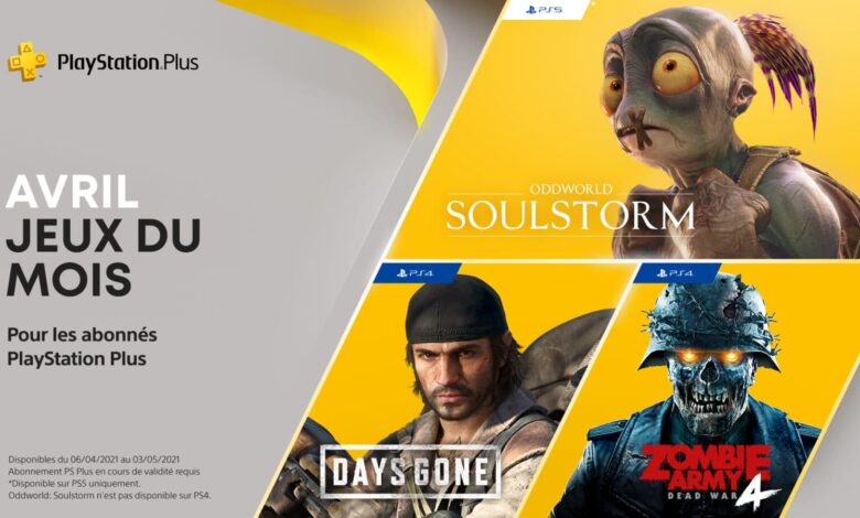 Playstation Plus : Les jeux offerts du mois d’avril 2021 avril 2021