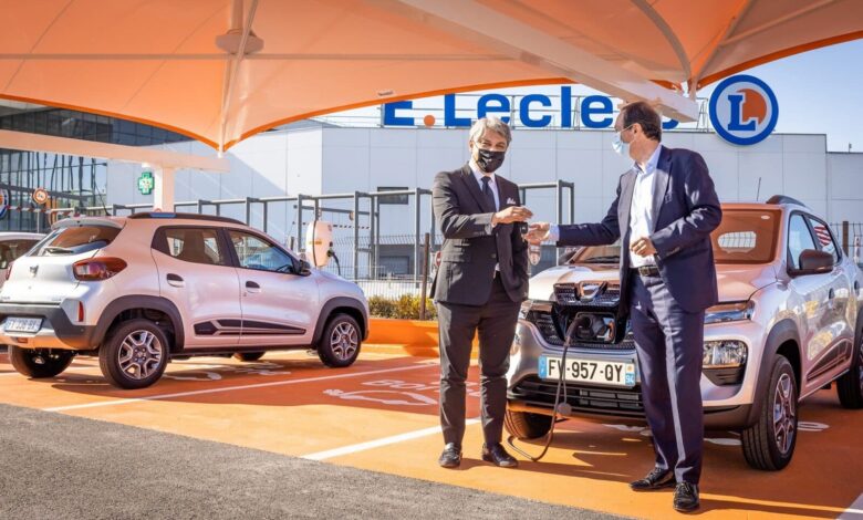Leclerc propose une voiture électrique en location pour 5 euros par jour