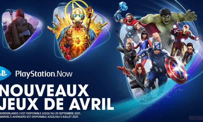 PlayStation-Now-avril-2021-jeux-borderlands-marvels-avengers
