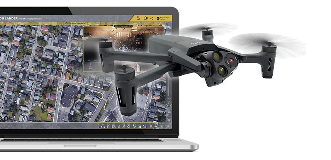 Parrot et High Lander renforcent l'automatisation des flottes de drones