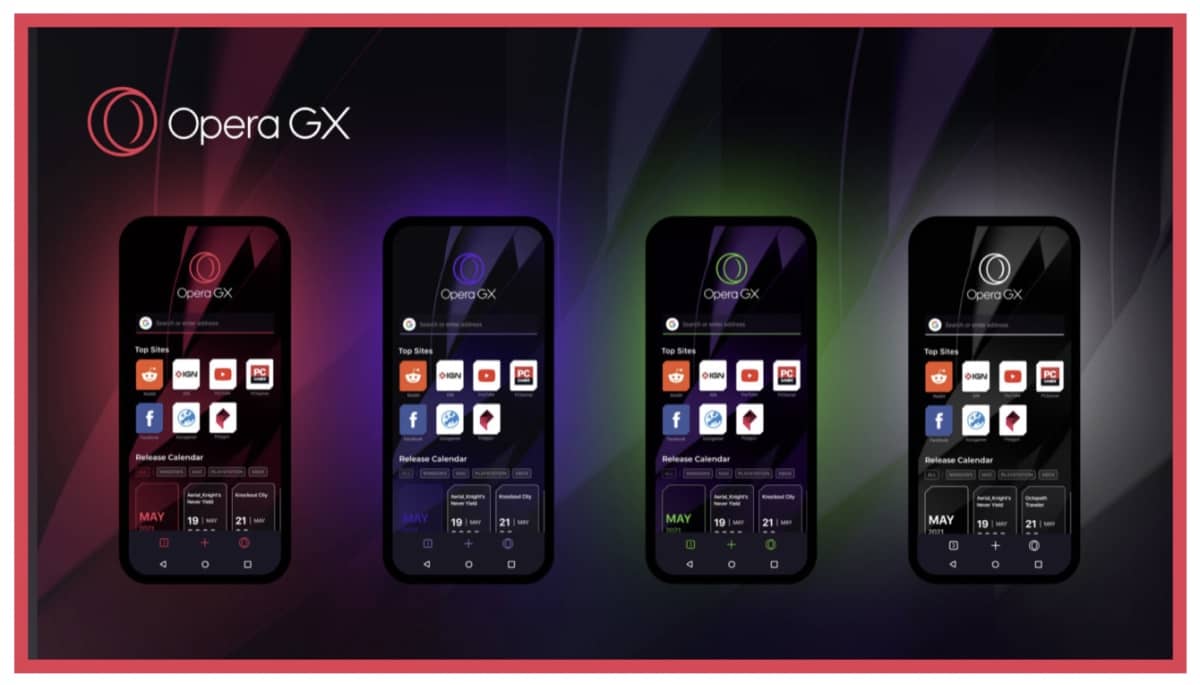 Opera GX : le navigateur gaming arrive sur iOS et Android