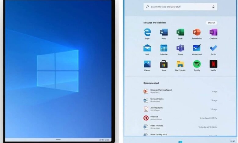 Windows 10X : le projet abandonné par Microsoft ?