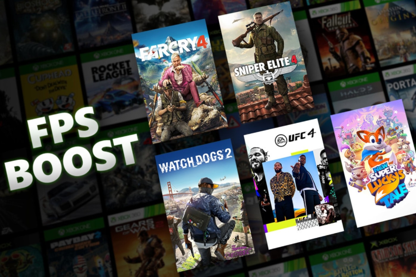 Xbox : le FPS Boost compatible avec près de 100 jeux