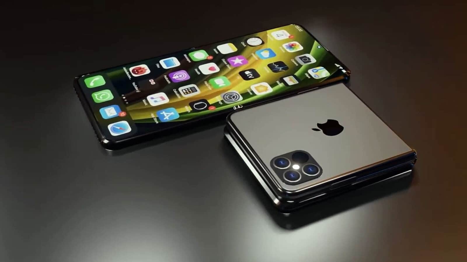 iPhone un modèle pliable avec écran OLED QHD+ pour 2023 LCDG