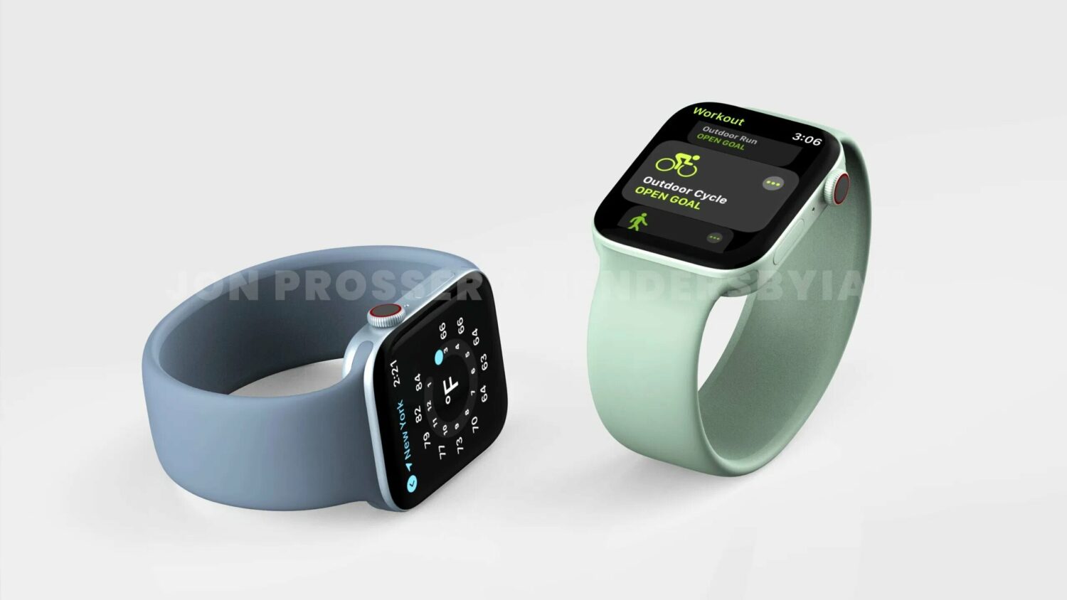 Apple Watch Series 7 : un nouveau design avec des bords plats Apple