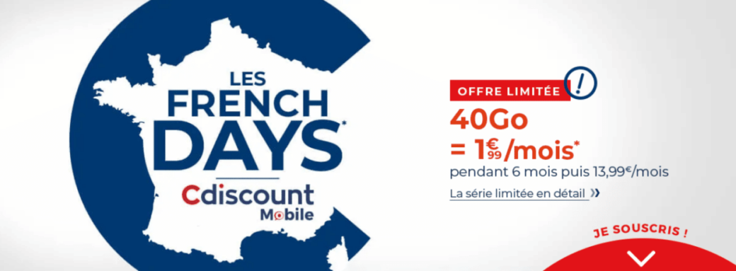 cdiscount-forfait-mobile-40-Go-french-days