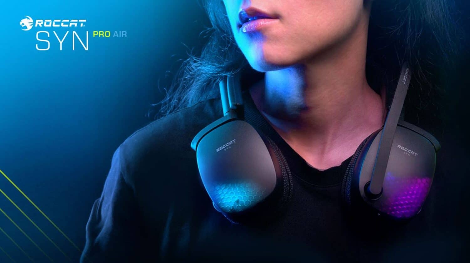 Roccat annonce un nouveau casque : le Syn Pro Air, avec un son 3D immersif