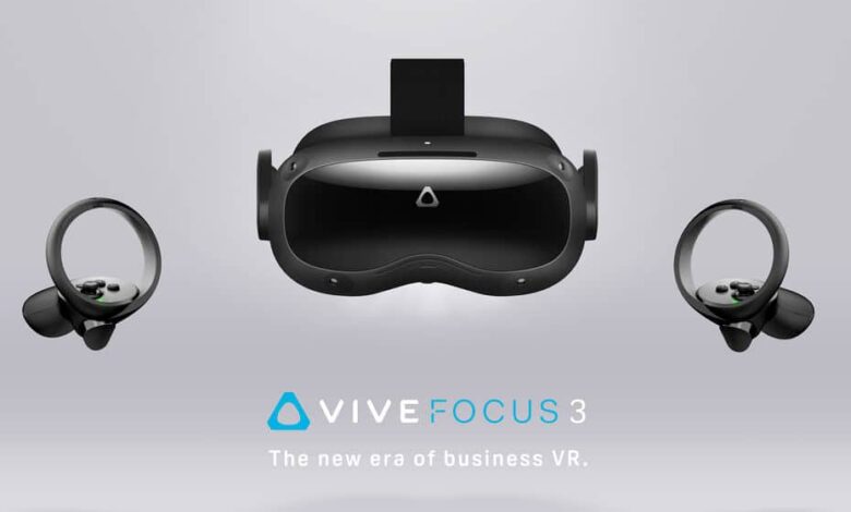 HTC Vive Focus 3 : un casque VR autonome qui propose de la 5K