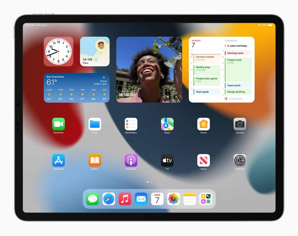 iPadOS 15 : une mise à jour axée sur la productivité Apple