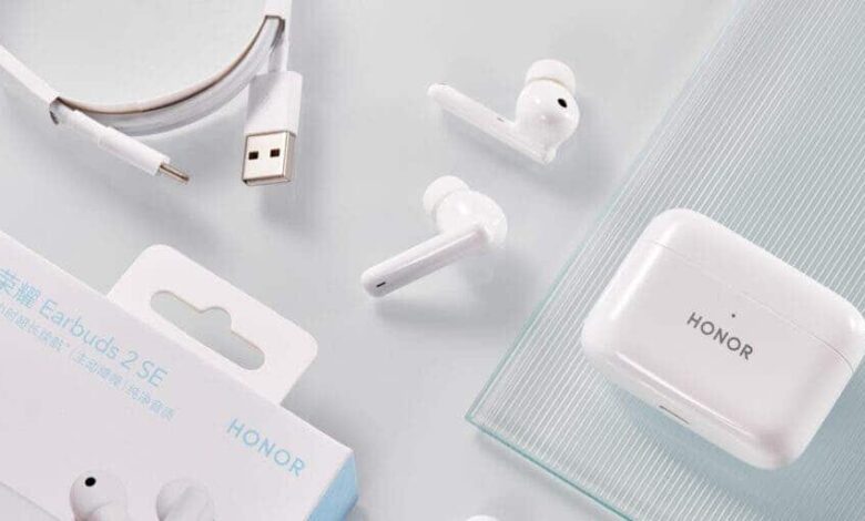 honor earbuds 2 se ecouteurs abordables reduction bruit