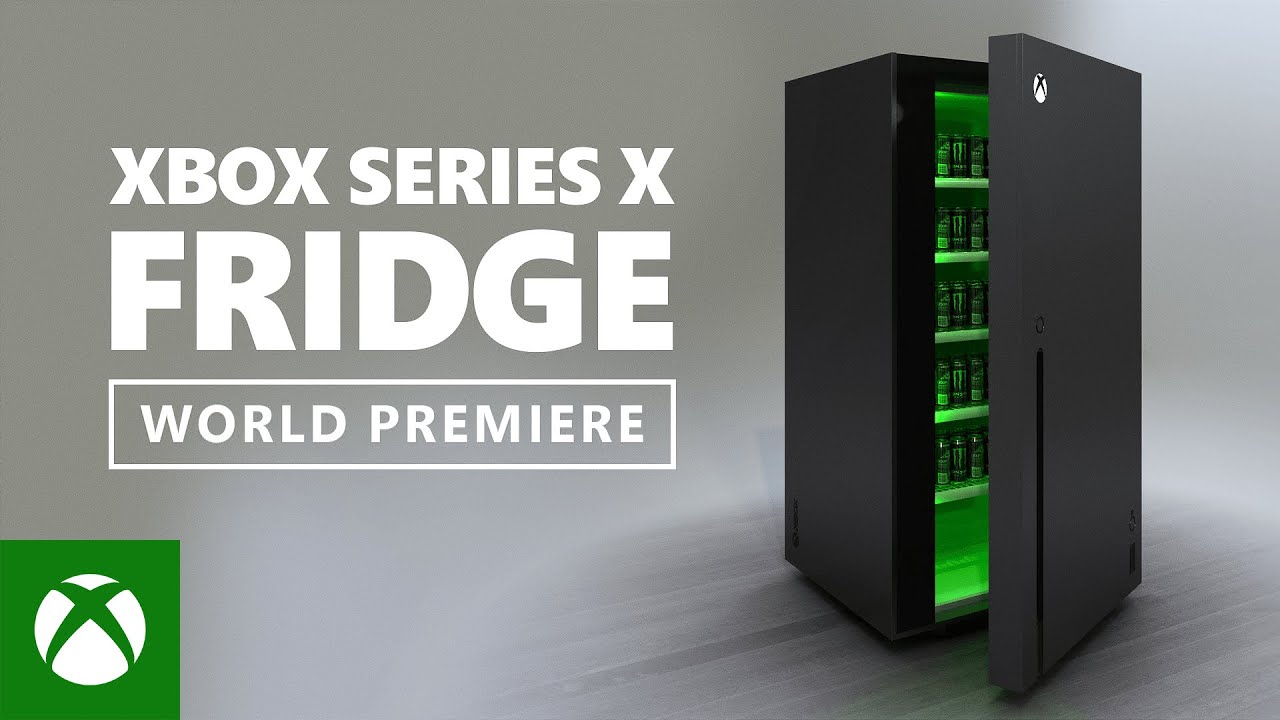 Le mini-frigo Xbox Series X présenté par Microsoft lors de l’E3