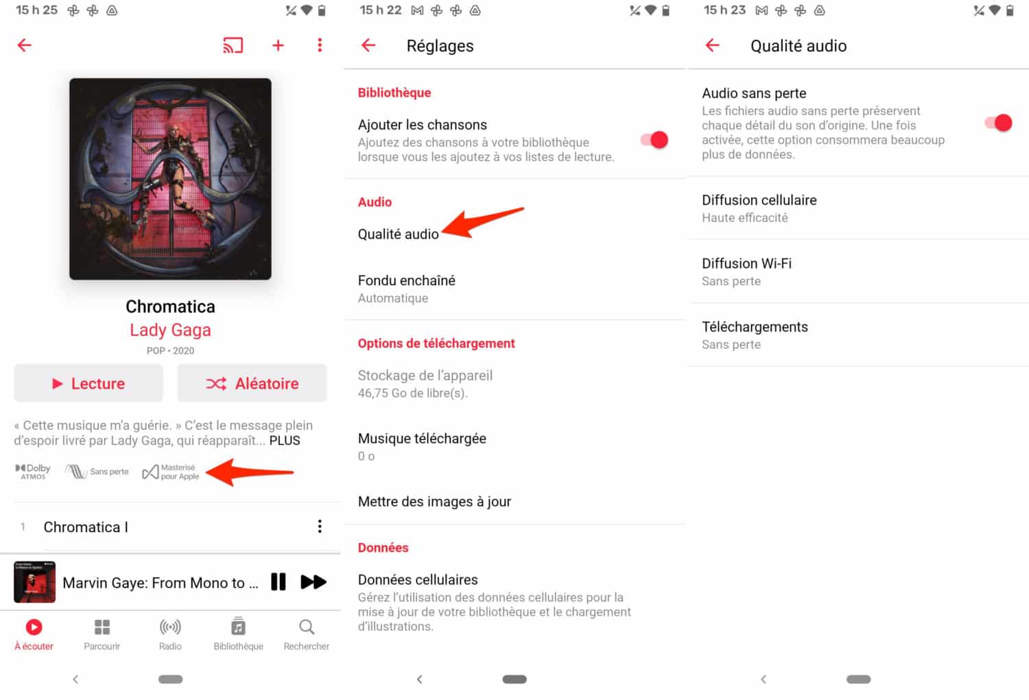 Apple Music : l'audio spatial et le Lossless arrivent en bêta sur Android