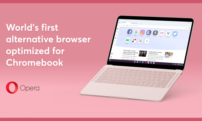 Opera est désormais compatible avec les Chromebook chrome