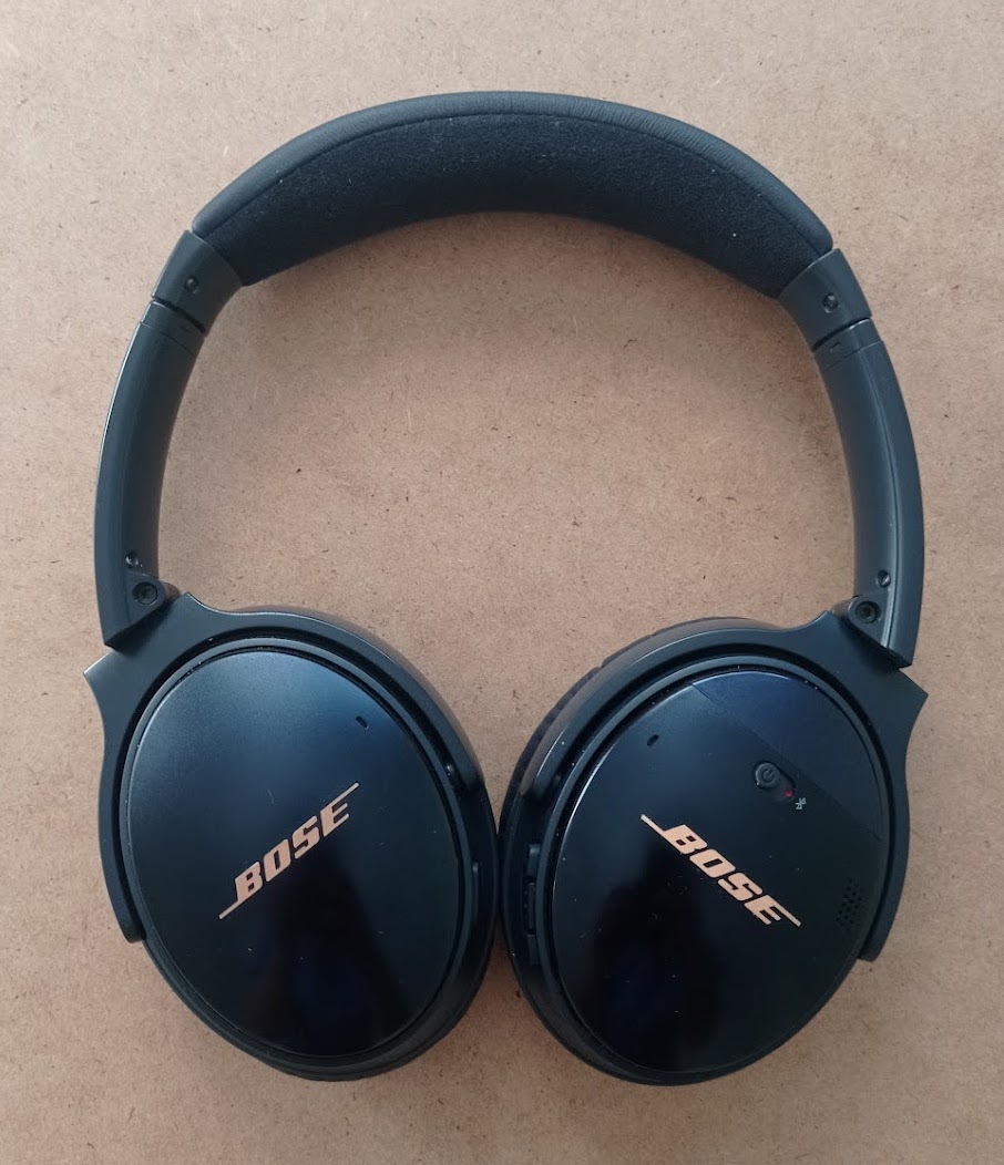 Oreillettes de remplacement pour bose Quietcomfort 35ll / Bose QC35ll  Casque (Noir)