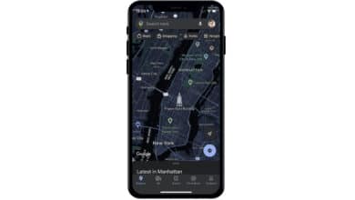 google maps mode sombre ios iphone