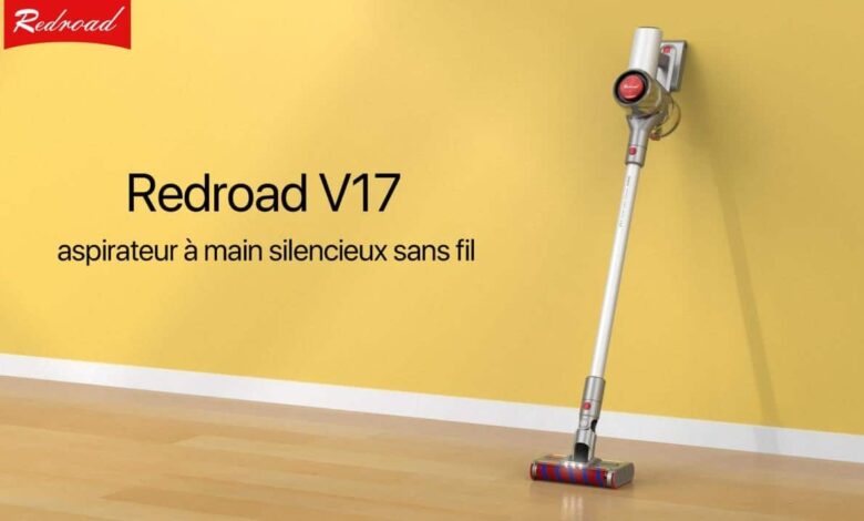 redroad v17 aspirateur sans fil