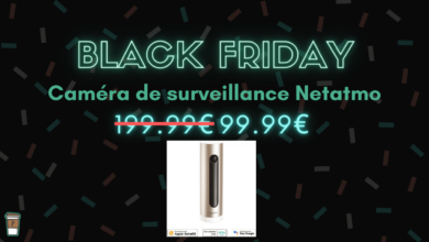 Black Friday : la caméra de surveillance Netatmo à -50% black friday