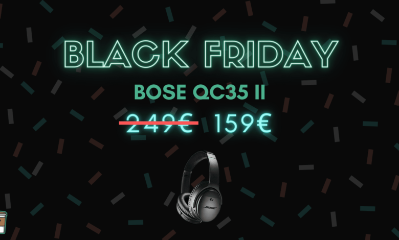 Bose QC35 II BOSE QC35II Black Friday : Le BOSE QC35 II à portée de bourse ! black friday