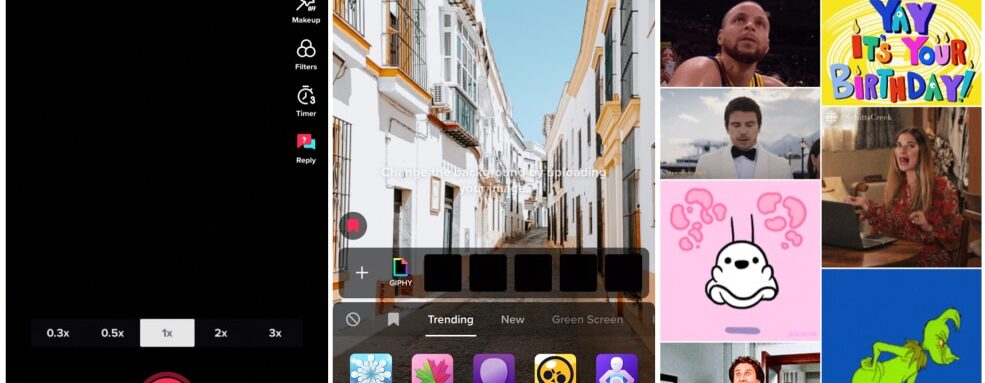 tiktok nouvelles fonctionnalites GIF video 1080p effets vocaux